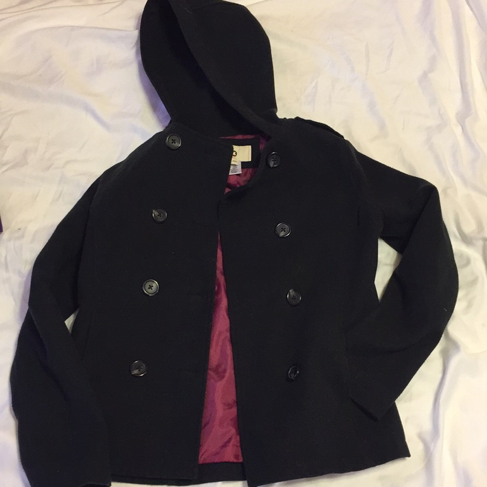 Black trench coat